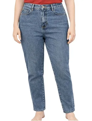 Bill Blass Jeans Womens 26" waist High Rise Mom Blue Cotton Denim Vintage 1990s thumbnail 1