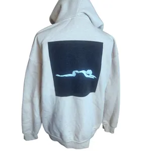 Forever 21 Marilyn Monroe Graphic Hoodie Beige Quote Sweatshirt Womens Medium thumbnail 2