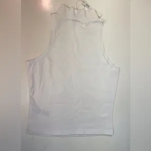 ASOS NWT Women’s White Cut Out Sleeveless Cotton Tank Top‎ Size 4 thumbnail 4