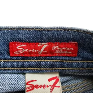 Seven7 Womens Low Rise Ankle Crop Jeans Size 24 Medium Wash Stretch Denim thumbnail 11