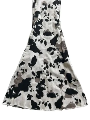 Altar’d State Cow Print Bell Bottom Flare Jeans Boho Chic Western Retro Festival thumbnail 5
