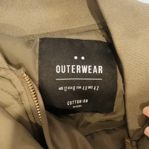 Olive Green Bomber Jacket thumbnail 3