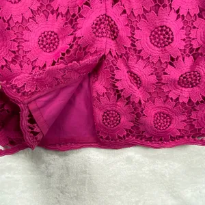 Talbots Pink Lace Dress Floral Occasion Party Cocktail‎ Short Sleeve Size 4 thumbnail 8