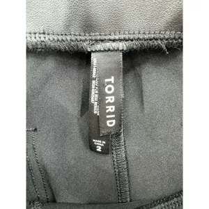 Torrid Pants Women's‎ Size 2X Signature Waist Faux Leather Slim Boot Legging thumbnail 8