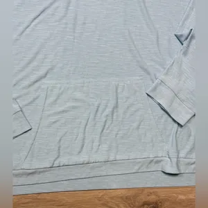 Buc-ee's Women's, Buc Baja Solid, baby blue lightweight hoodie Sz 2XL thumbnail 9