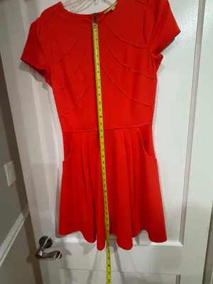Gianni Bini Bright Red Short Sleeve Dress​ thumbnail 7