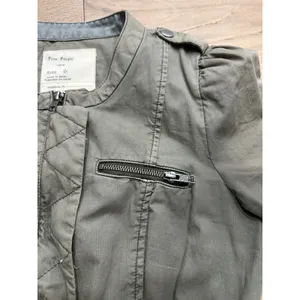 Free People 1970 Regimental Military Jacket‎ - Olive Green Utility - Size 6 thumbnail 4