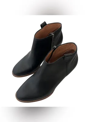 Madewell The Billie Boot in Black Leather - Size 8.5 thumbnail 4