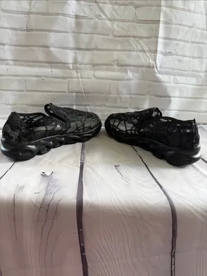 Source Unknown Black Beaded Mesh Slip-On Sneaker thumbnail 7