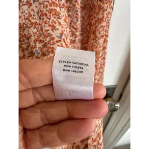 NWT Lulus rust‎ pink floral blouse size large thumbnail 6