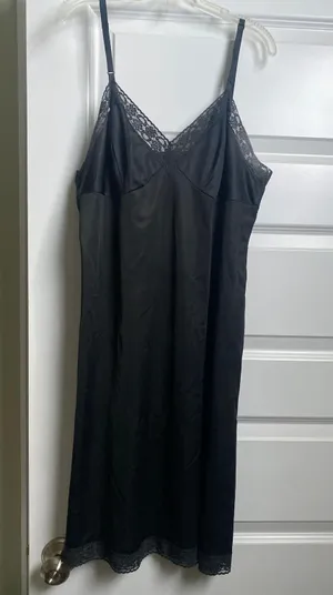 Black Slip Dress thumbnail 1