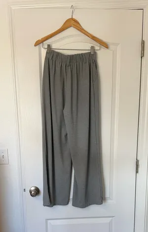 Halara Flex High-Waisted Side Pocket Wide-Leg Work Pants thumbnail 10