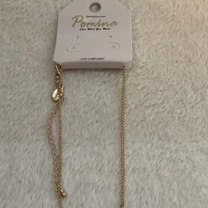 Pomina Gold plated Clover Necklace thumbnail 3
