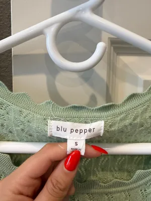 Blu Pepper Green blouse thumbnail 2