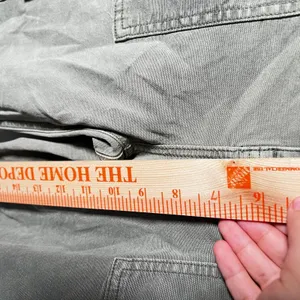 American Eagle‎ Womens Size 8 Straight Leg Cargo Pants Skater Streetwear thumbnail 6