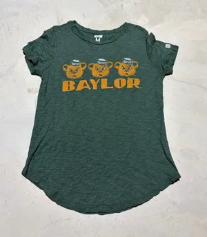 Baylor university Tailgate clothing American Eagle Green Graphic Tee medium thumbnail 1
