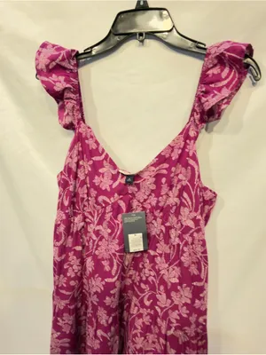 Universal Thread Ruffle Sleeve Floral Maxi Sundress Size Medium NWT thumbnail 3