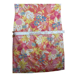 Talbots Womens Size 8 Fruit Floral Shift Dress Coral‎ Pink Yellow Sleeveless Zip thumbnail 7