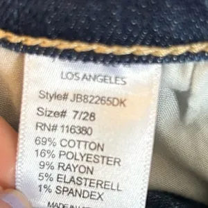 Judy Blue Distressed‎ Skinny Denim Jeans Size 7/28 thumbnail 7