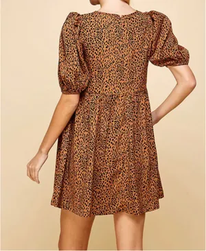NWOT | TCEC Animal Print Mini Dress – L – CD02820 thumbnail 3