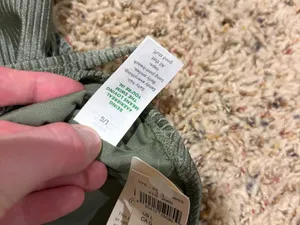 Aerie Shine Ribbed Strappy Scoop Olive Green One Piece Wrap Around Tie Swimsuit thumbnail 8