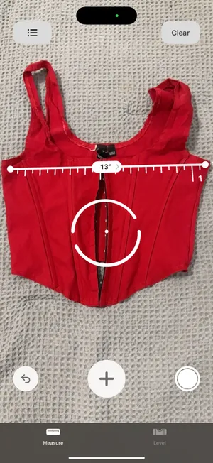 WINDSOR Red Corset Top thumbnail 6