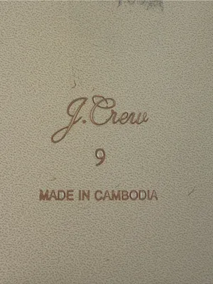 J. CREW Menorca Padded Leather Thong Sandals Brown Size 9 thumbnail 10