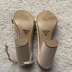 Charlotte Russe Nude Ankle Strap Heels thumbnail 4