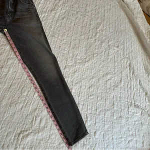 AGOLDE Pinch Waist Skinny Jeans 26 Interlude Black Grey thumbnail 9