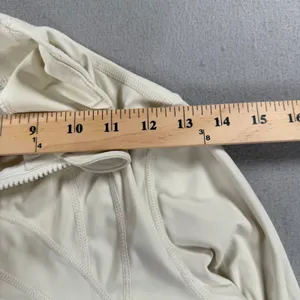 Lululemon Define Jacket Size 2 Cream Luon Full Zip Yoga Activewear Off White thumbnail 6