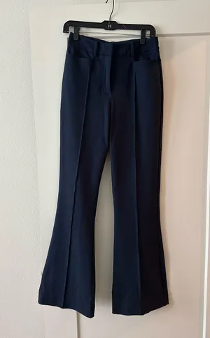 Abercrombie High-Rise Flare Pants thumbnail 1