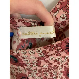 Natalie Martin Pink Floral Boho Midi Dress size small‎ thumbnail 3