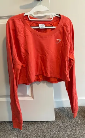 Gymshark Long Sleeve Top Crop thumbnail 1