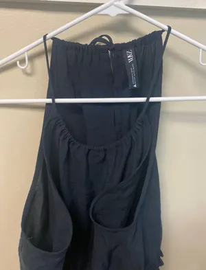 ZARA Halter Crop Top thumbnail 3