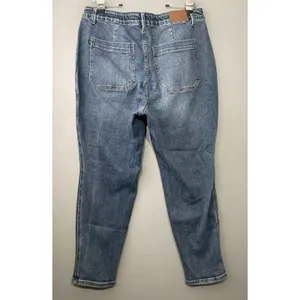 Judy Blue Paxton Jeans Plus Size 16W Drawstring Stretch Denim Medium Wash Jogger thumbnail 3