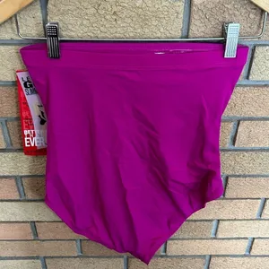 SPANX Core High Rise Bottom Swimwear 1366 Berry Bathing Suit Size 10 NWT thumbnail 5