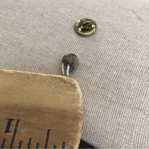 Vintage Seal Label Pin thumbnail 2