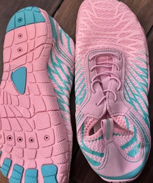 Lightweight Pink Breathable Barefoot Athletic Shoes with Anti-Slip Sole thumbnail 4