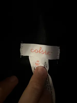 Colsie Biker Target Ribbed Shorts thumbnail 2
