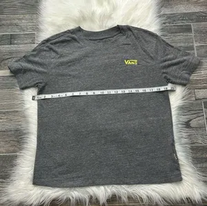 Vans Gray Logo Short Sleeve Shirt thumbnail 4