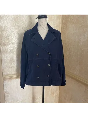 Free People We The Free Viva Surplus Denim Jean Jacket in Starless Sky Sz M thumbnail 3