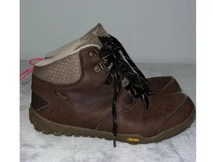 Hi-Tec Womens Cherubino Brown Leather Waterproof Hiking Walking Boots Sz 8.5 thumbnail 1
