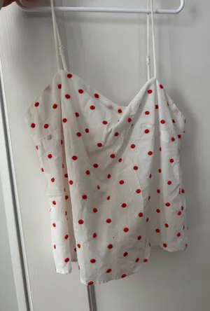Jun & Ivy Polka Dot Tank Top thumbnail 1