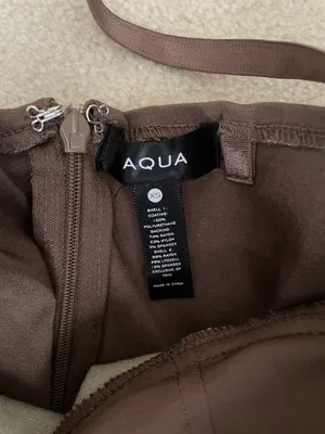 Brown Leather  Bodysuit thumbnail 2