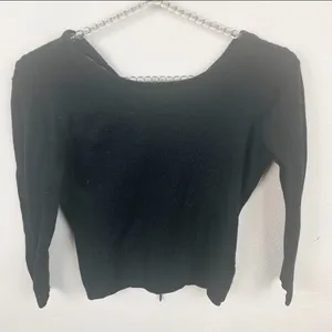 Brandy Melville Small Wool Blend Open‎ Back Sweater thumbnail 1