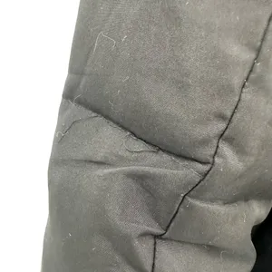 Calvin Klein size Large black hooded puffer coat jacket duck down & feather fill thumbnail 8
