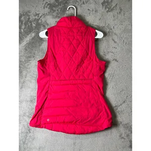 Lululemon Fluffed Up Goose Down Quilted Puffer Vest Running Vest Hot Pink S 10 thumbnail 3