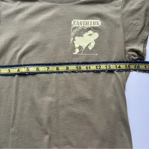 Women’s La Gueuze Cantillon C'est Bon Brewery In Belgium T-Shirt Green Medium thumbnail 6