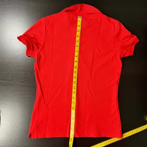 Women’s Red Lacoste 5 Button Slim Fit Polo Size 42 (US 10/L) thumbnail 7