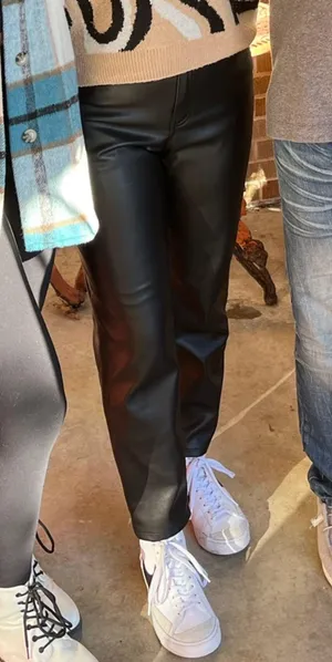 ZARA Leather Pants thumbnail 3